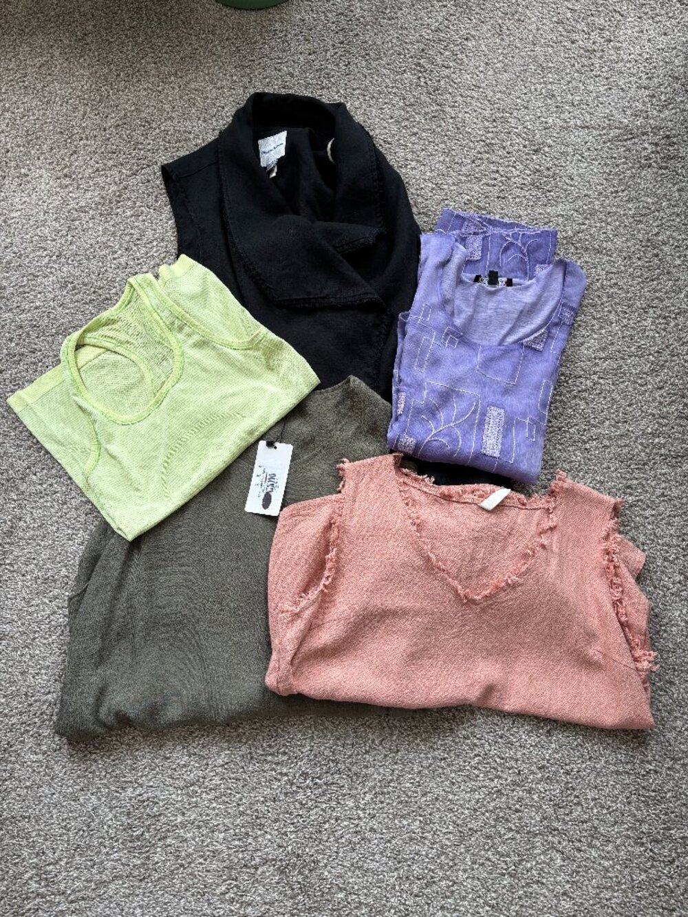 Bundle of 5 Woman's Tops - Will fit Small to Medium - See Description for more!